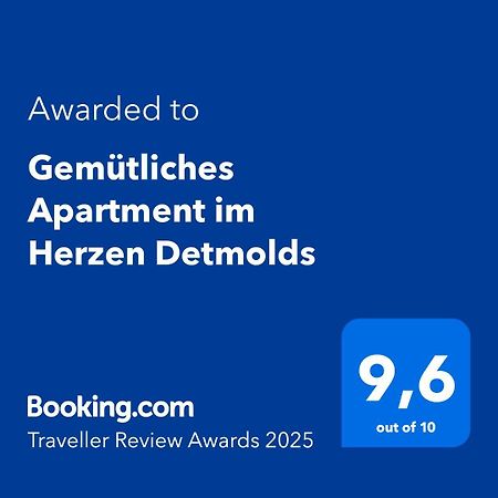 Gemuetliches Apartment Im Herzen Detmolds Luaran gambar